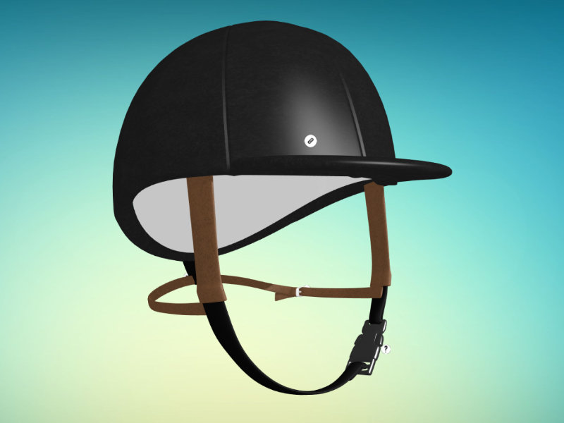 Horse helmet 3d viewer